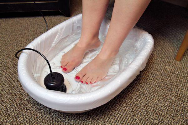 We have Ionic Footbath sessions available.