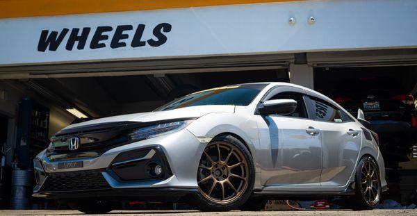 Wheel and Tire Install Done by Barkley Tires!