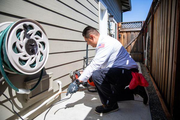 Are you tired of a slow drain? Or maybe you have a completely clogged drain? Whatever your drain issue, you want it solved fast, Call us!