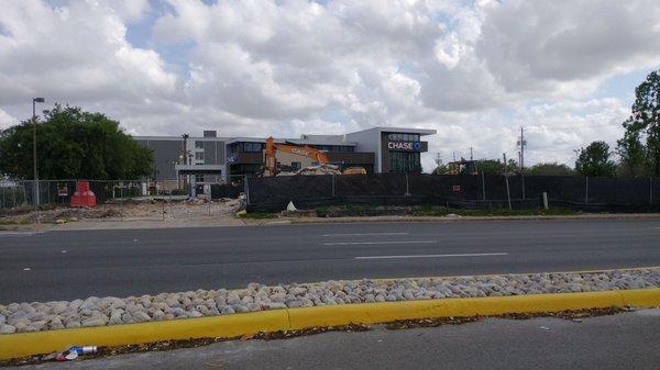 Looking grand from across the street on Westheimer.