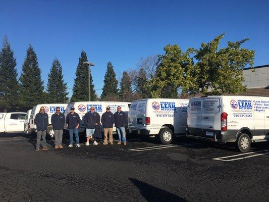 ALD leak detection technicians are ready to find your leak!