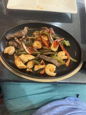 Texas fajitas