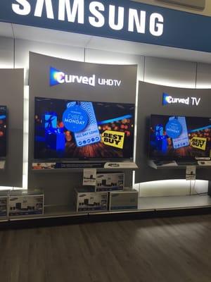 Curved TVs