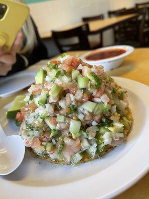 Shrimp ceviche