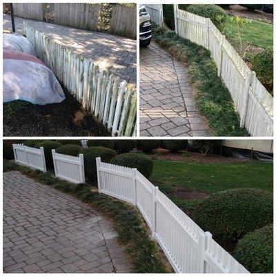 Fence painting