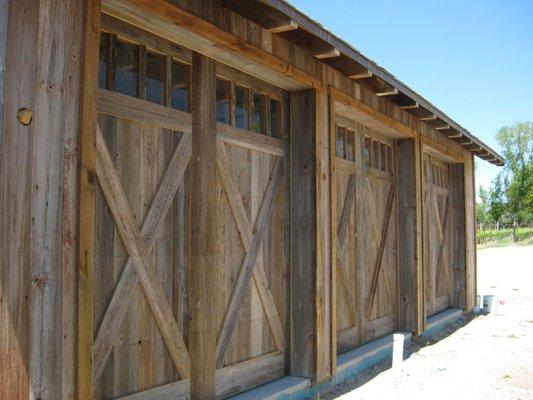 Barn Wood Carriage House Door