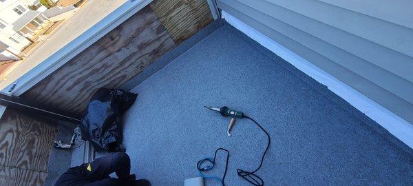 Deck waterproofing