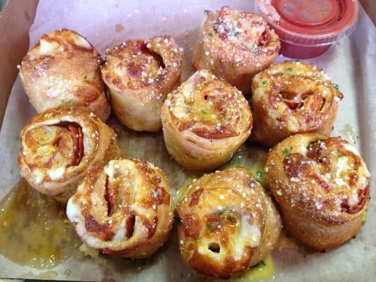 Pepperoni Rolls. So good!