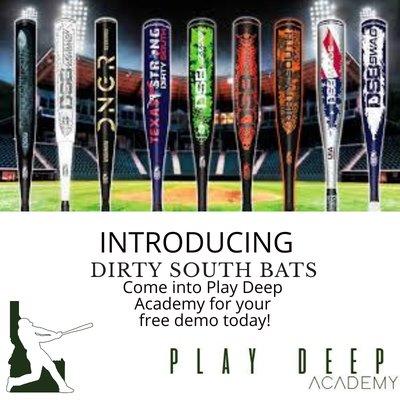 Want to try before your buy?  Come in and demo Dirty South Bats today!