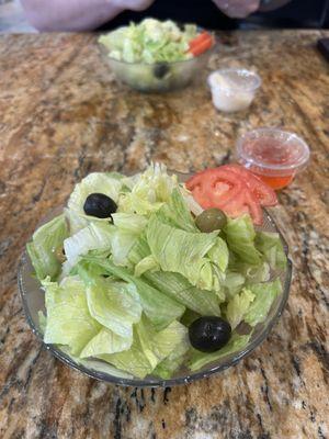 Side house salad