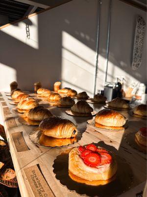 Dessert display table