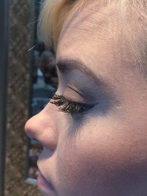 Eyelash extensions by Erin