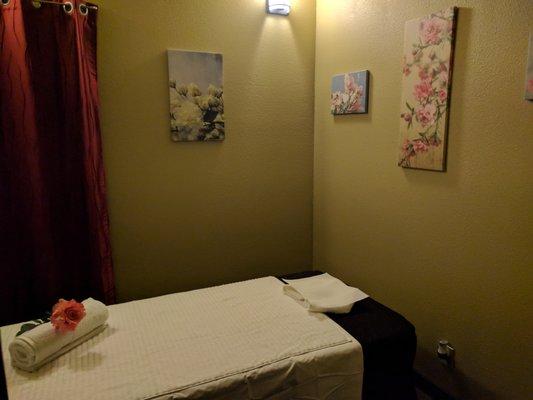 Our massage room