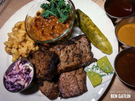 Slow Smoked mouth watering Brisket Plate!