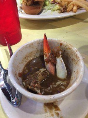 Crab gumbo