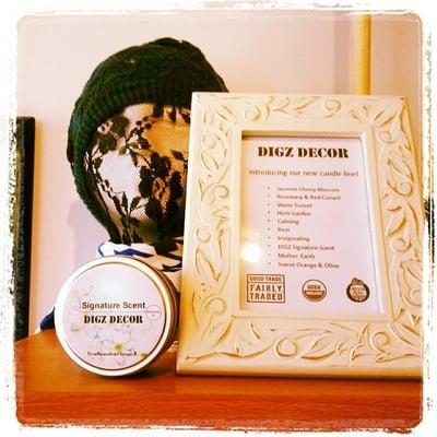 Our own new candle line is here!!! DIGZ DECOR!