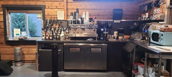 The espresso bar