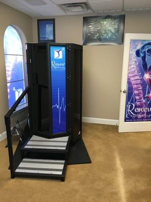 Renew Cryotherapy's Cryo Room