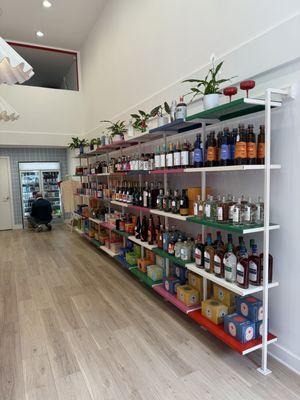 Inside - non alcoholic liquors