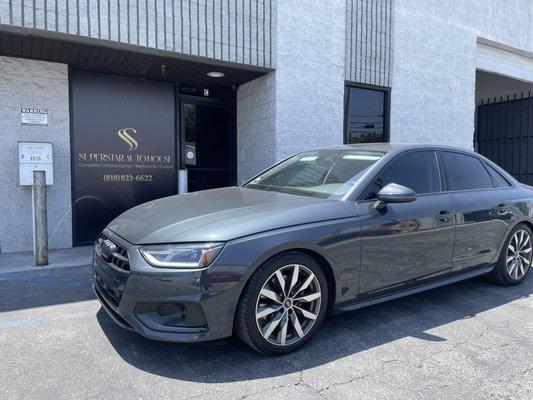 2021 Audi A4 Lowered on H&R Springs