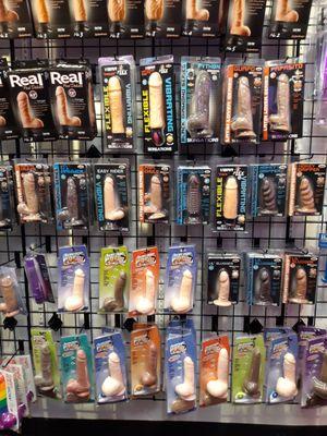 They've got a new line of dildos in and they feel so nice!! Plus most are harness compatible. Go check them out!