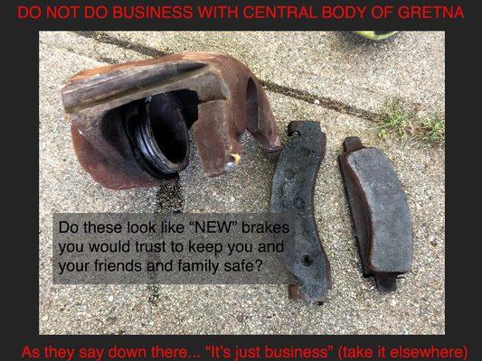 Would you trust your family to these brakes?