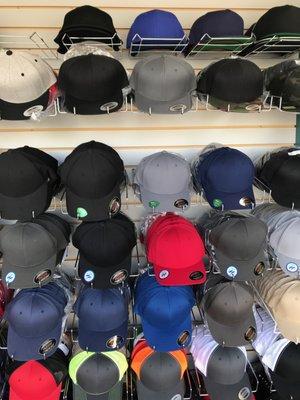 Visit our showroom and explore VARIOUS hat options. We host a generous selection in-store. Come find your perfect fit, today.