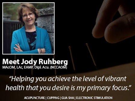 Meet Jody Ruhberg, our licensed Acupuncturist!