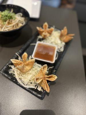 Crispy Cheese and Crab Wonton