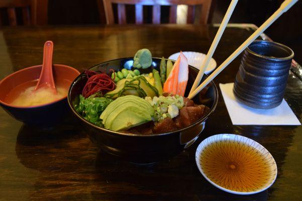 Marinated Tuna Poke Bowl