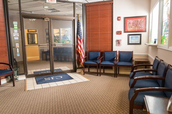 Coastal Jaw Surgery in Spring Hill Florida reception area