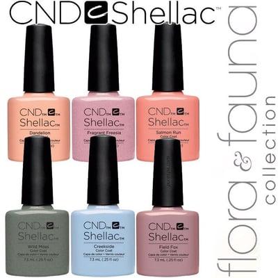 Always updated with the Newest collections! spring 2015 CND colors in gel and vinylux to match also :)