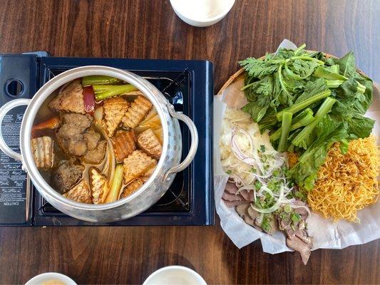 Beef hotpot