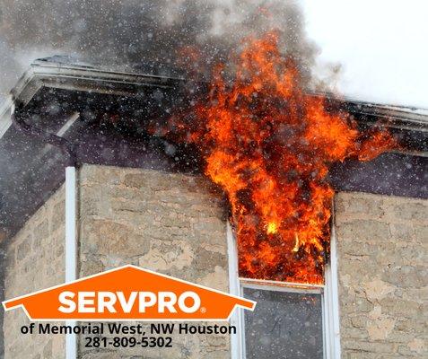 Fire damage cleanup services after experiencing a home fire. SERVPRO is IICRC certified to handle all your fire remediation needs.