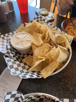 Chips and queso