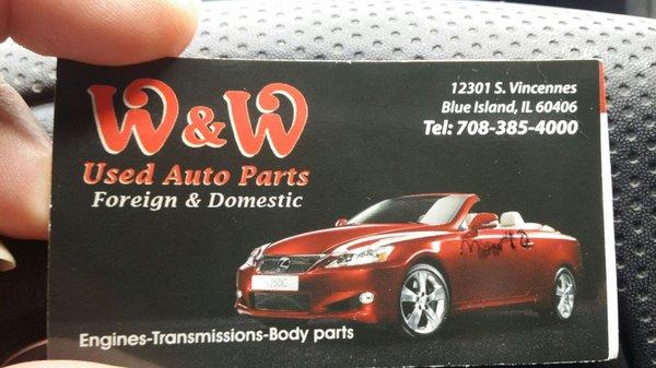 W & W Foreign Auto Parts