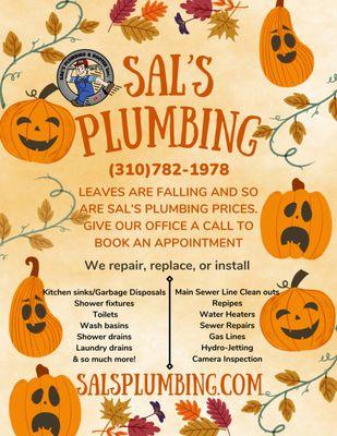 Call us for your plumbing needs. WE DO IT ALL (310)782-1978