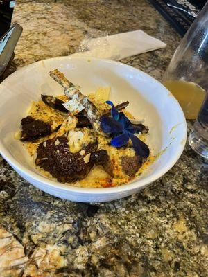 Lamb chops & grits