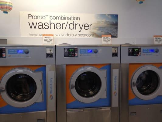 Washer and dryer machine in one.