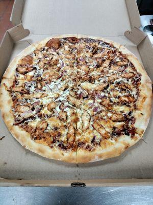 BBQ Chicken pizza