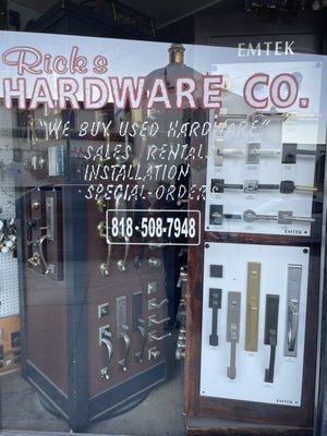 Vintage hardware for homes