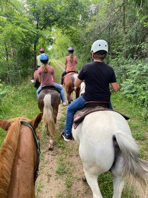 Horse back riding