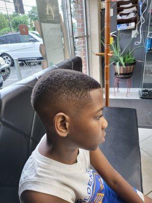 Fantastic barbers for young boys.  They have great prices a d styles.  Very happy with this place of business.