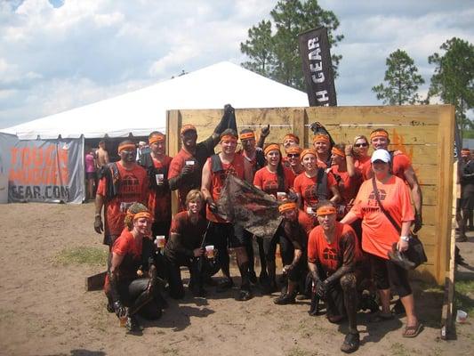 ERA Mudder team completes the Tough Mudder in 2013 in Jacksonville, Florida.