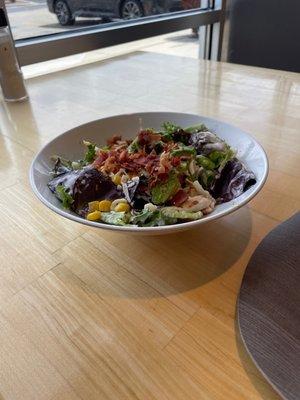 here is my salad.