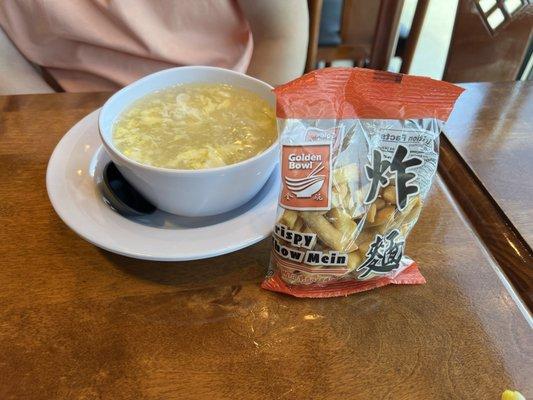 Egg drop soup