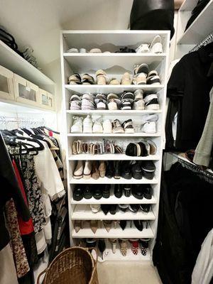 Organized shoes