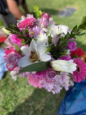 Pink mix bouquet