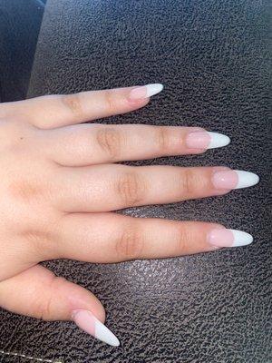 French acrylic nails