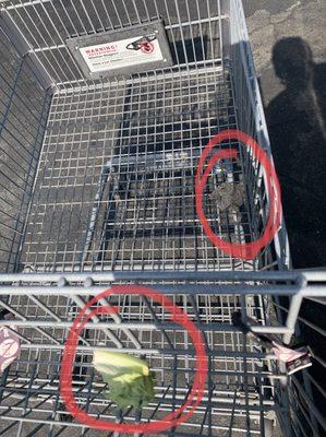 Shouldn't you be cleaning your carts due to the virus clearly not happening